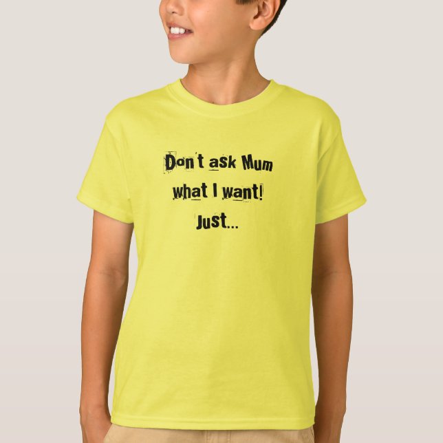 Läs min lista med barn Tshirt T-shirt (Framsida)