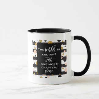 Läs- muggdesign mugg