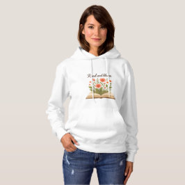 Läs och Bloom Women's Hoodie T Shirt
