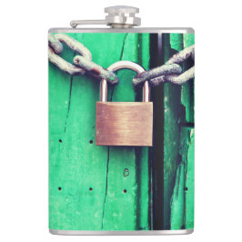 Lås- och kolv fickplunta