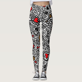 Lås Och Nyckel Leggings