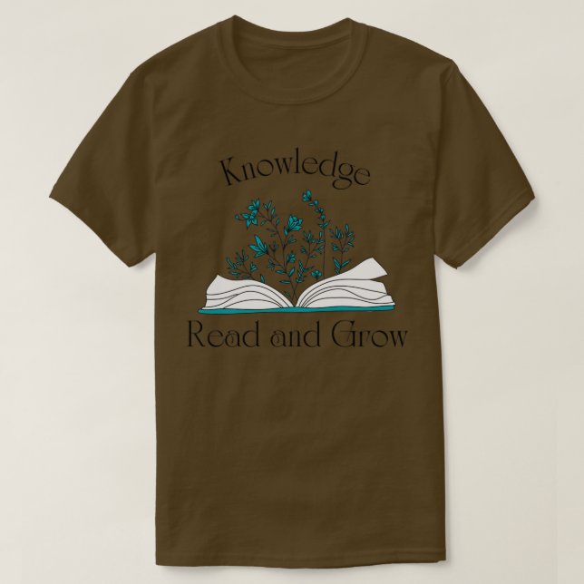 Läs och utöka kunskap t shirt (Design framsida)