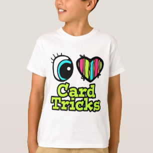 Lås Öga Heart I Kärlek Card-test T-shirt