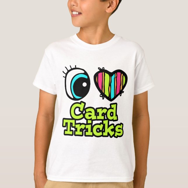 Lås Öga Heart I Kärlek Card-test T-shirt (Framsida)