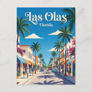 Las Olas Boulevard USA Vykort