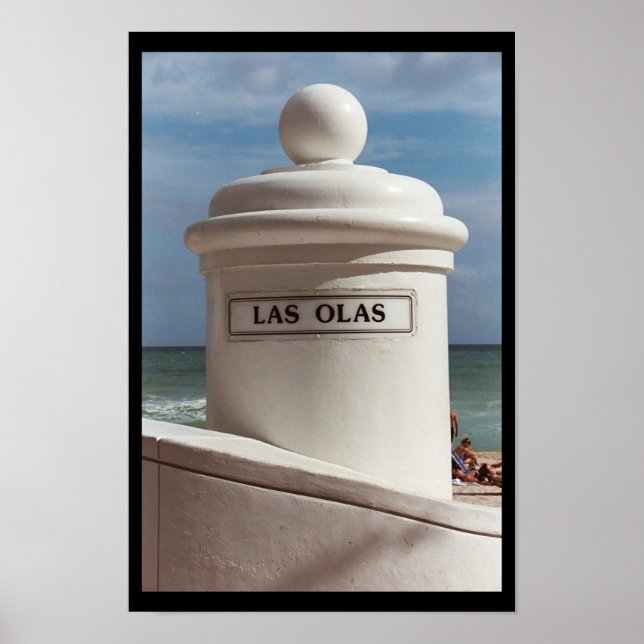 Las Olas Poster (Framsidan)