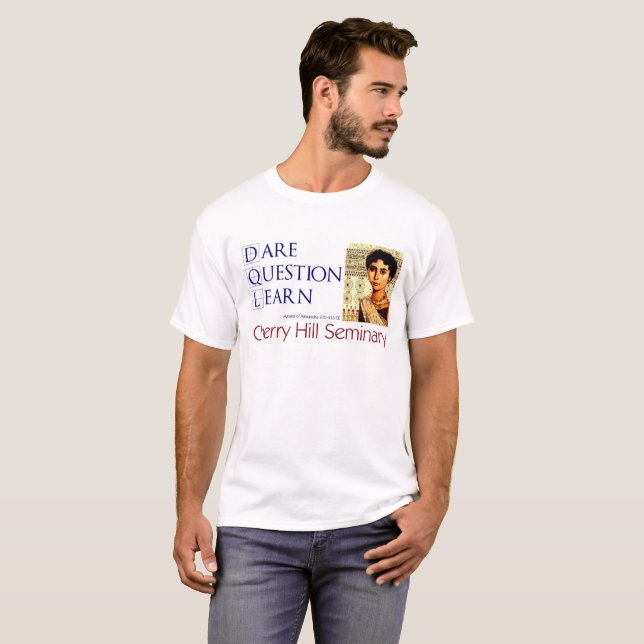 Läs om Dare-fråga Tee Shirt (Hel framsida)