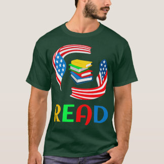Läs över hela Amerika T Shirt