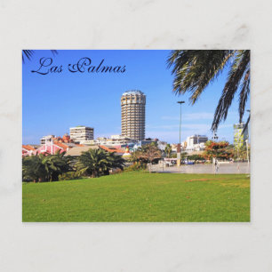Las Palmas, Gran Canary Island, Spanien Vykort