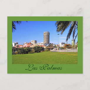 Las Palmas, Gran Canary Island, Spanien Vykort
