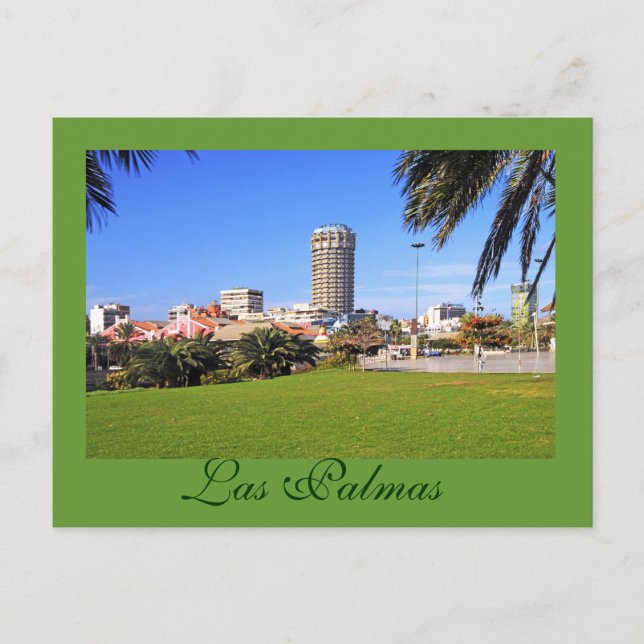 Las Palmas, Gran Canary Island, Spanien Vykort (Framsida)