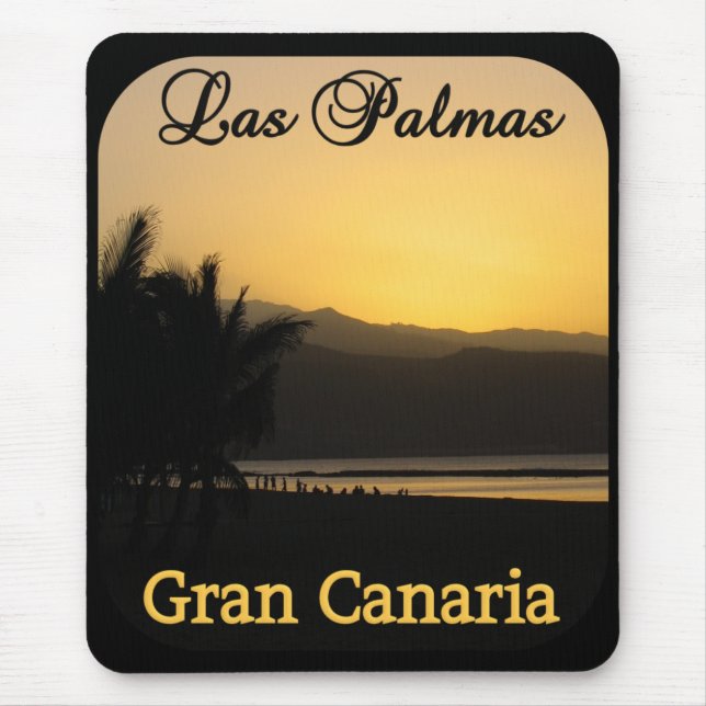 Las Palmas mousepad Musmatta (Framsidan)