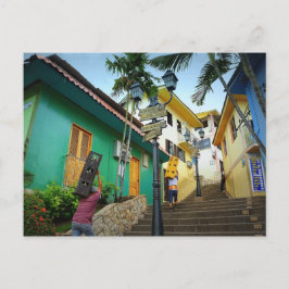 Las Peñas-grannskapet, Guayaquil, Ecuador Vykort