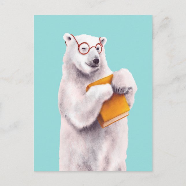 Läs Polarna Geek Vykort (Framsida)