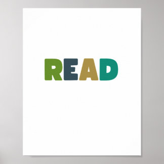läs. Poster och skriva ut