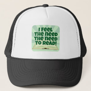 Läs Roligt Bookworm Slogan Truckerkeps