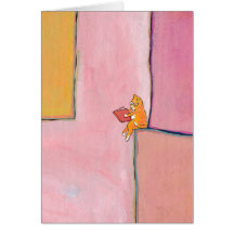 Läs- roligt för kattkonst - Marmalade föredrar