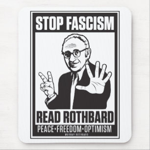 Läs Rothbard Mousepad Musmatta
