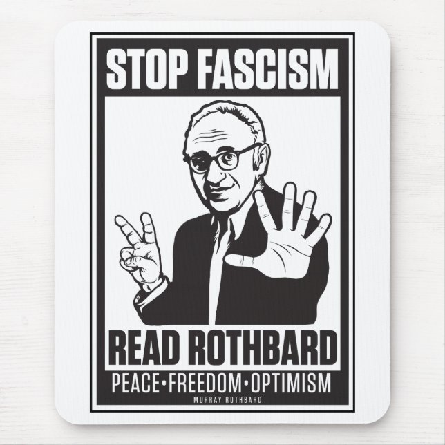 Läs Rothbard Mousepad Musmatta (Framsidan)