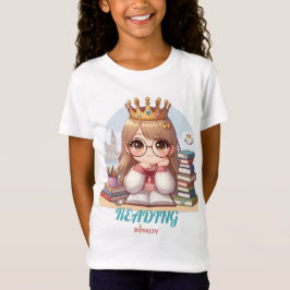Läs royalty - Startar Young Bok Älskare T Shirt