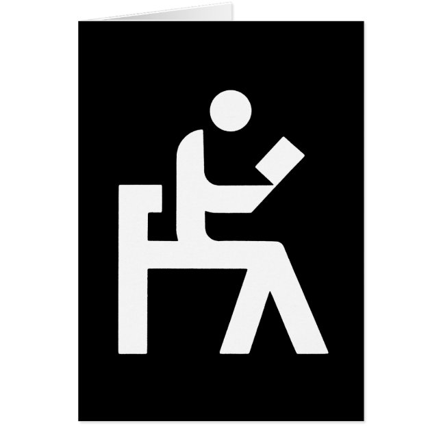 Läs- rum för bibliotek OBS kort (Framsidan)