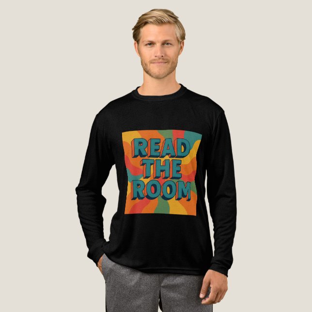Läs rumsuppdateringen t shirt (Hel framsida)