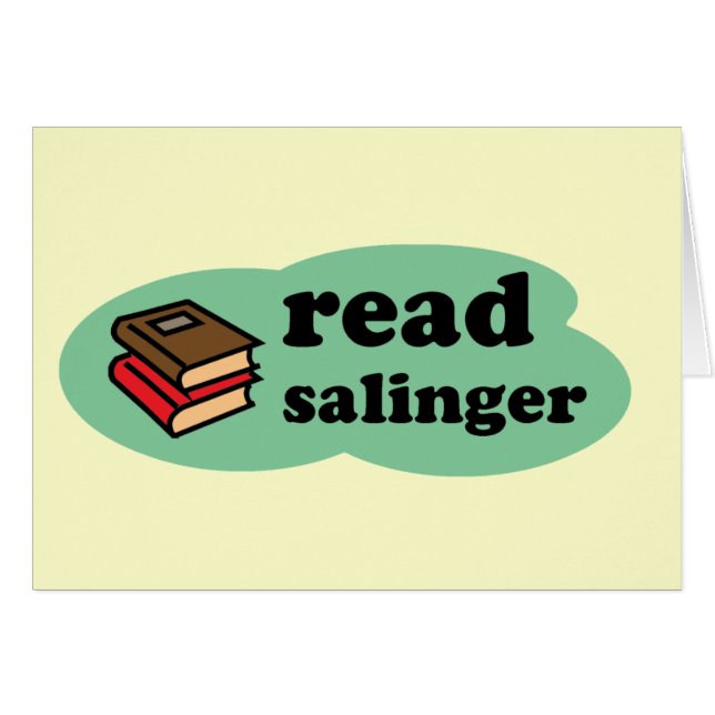 Läs Salinger Hälsningskort (Framsidan Horizontal)