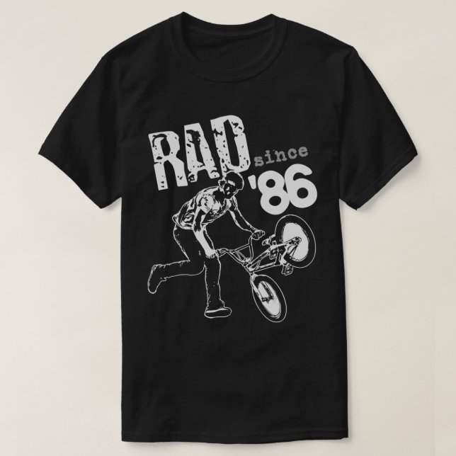 Läs sedan 1986 BMX T Shirt (Design framsida)