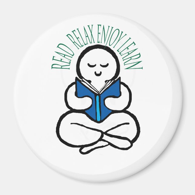 Läs slappna av - upplev mer magnet (Framsidan)