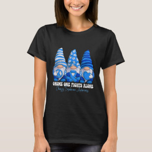 Läs syndrom - medvetandegrad Månad Blue Ribbon Gno T Shirt