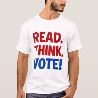Läs Tänk Rösta - Mellanårsvalet 2026 T Shirt