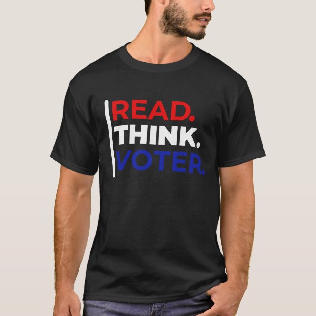 Läs Tänkans omröstning T Shirt (Framsida)
