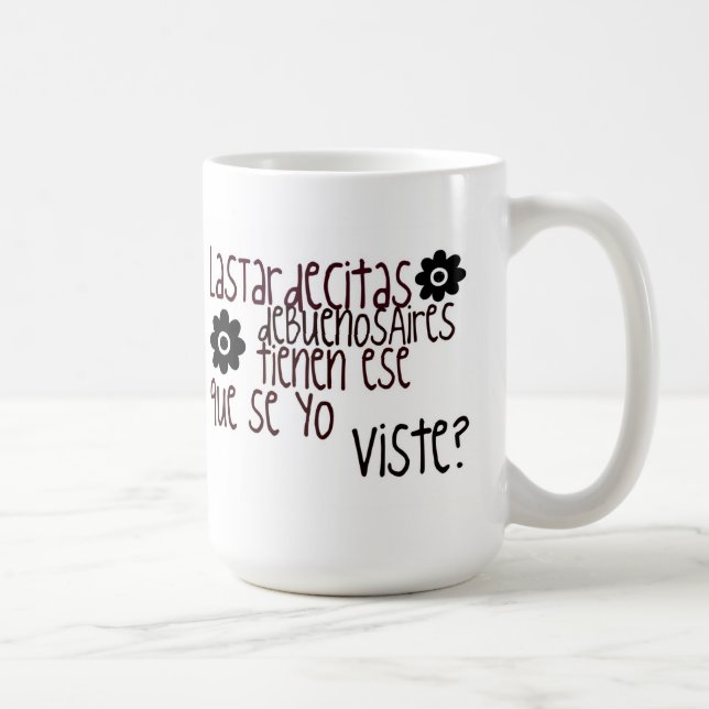 Las Tardecitas de Buenos Aires Mugg (Höger)