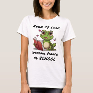 Läs till lead: Wisdom startar i skolan T Shirt