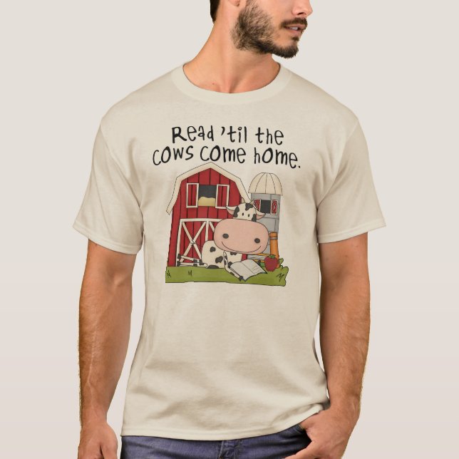Läs "till startsidan för Komen Kor" T Shirt (Framsida)