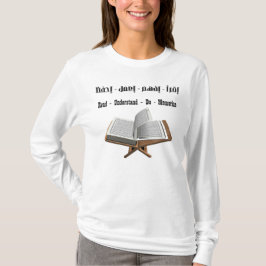 Läs tolka Do Memorize Quran T Shirt