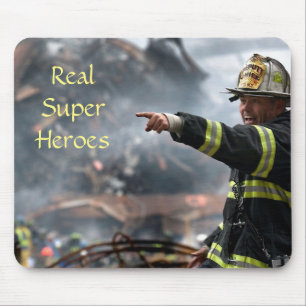 Läs Toppen Heroes, Firefighter på 911 Twin Torn Musmatta