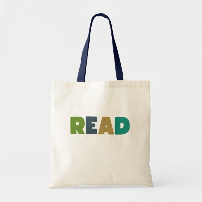 läs. Totes & Bok Bags Tygkasse (Framsidan)