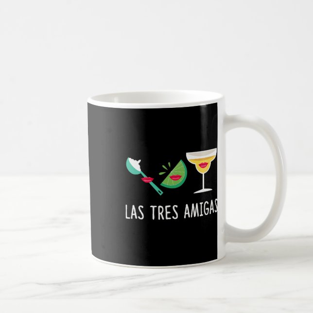 Las Tres Amigas - Cinco De Mayo Outfit Funny Mexii Kaffemugg (Höger)