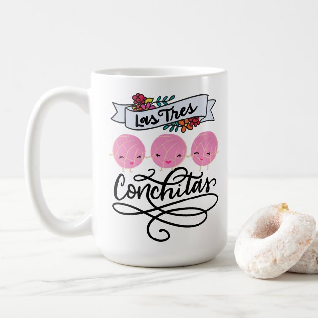 Las Tres Conchitas, Pan Dulce Kaffemugg (Med munk)