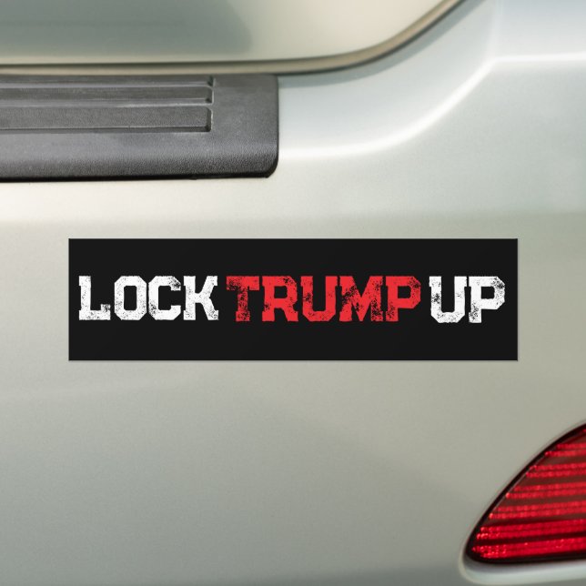 Lås Trump Upp Politisk Bildekal (På Bil)
