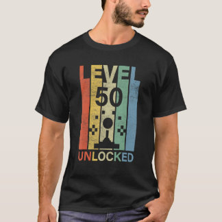 Lås upp Arcade-spel på nivå 50 T Shirt