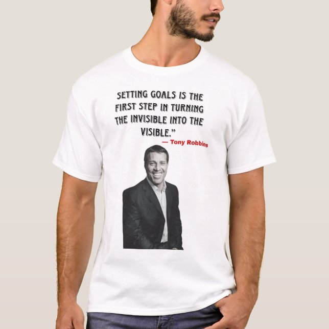 Lås Upp Din Inre Kraft" – Motiverande Citat Man T Shirt (Framsida)