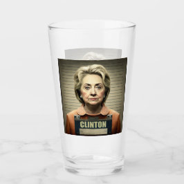 Lås upp henne! - Hillary Clinton Glass Glaskopp