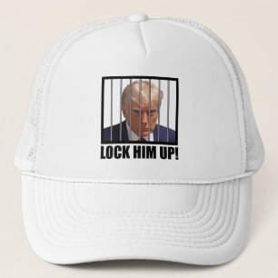 Lås upp honom! Trump Mugshot Keps