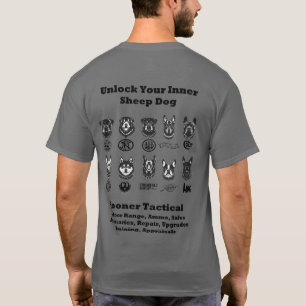 Lås upp Hund Inre får T Shirt