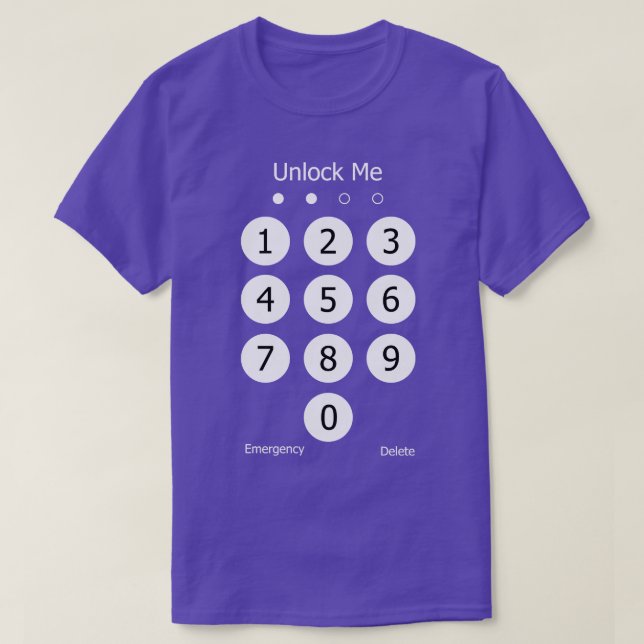 Lås upp mig t shirt (Design framsida)