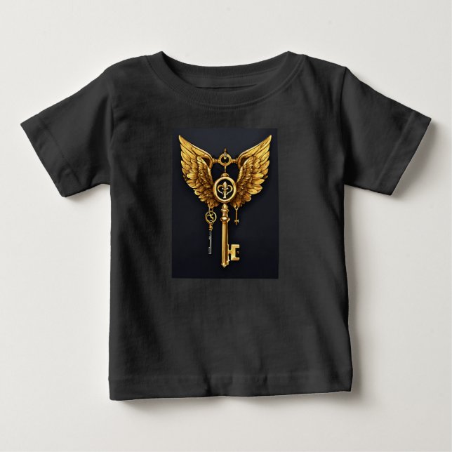 Lås upp möjligheter: Rustic Nyckel T-Shirt-design T Shirt (Framsida)