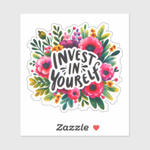 Lås upp potentialen med Blommigtens inspiration Klistermärken