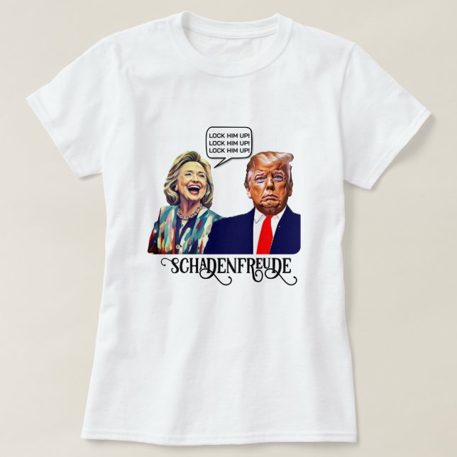 Lås upp Schadenfreude (Schadenfreude) T Shirt (Design framsida)